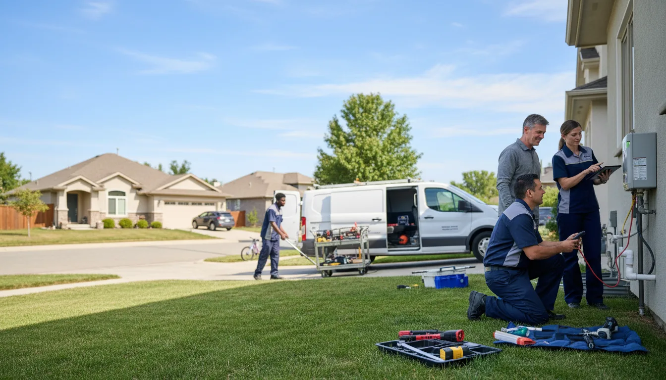Tankless water heater service in Osage, IA